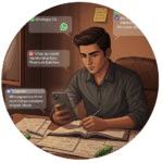 boy with phone